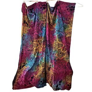 Handicraft Palace Mandala Hamsa Bohemian Window Curtains Tapestry Drapes Indian